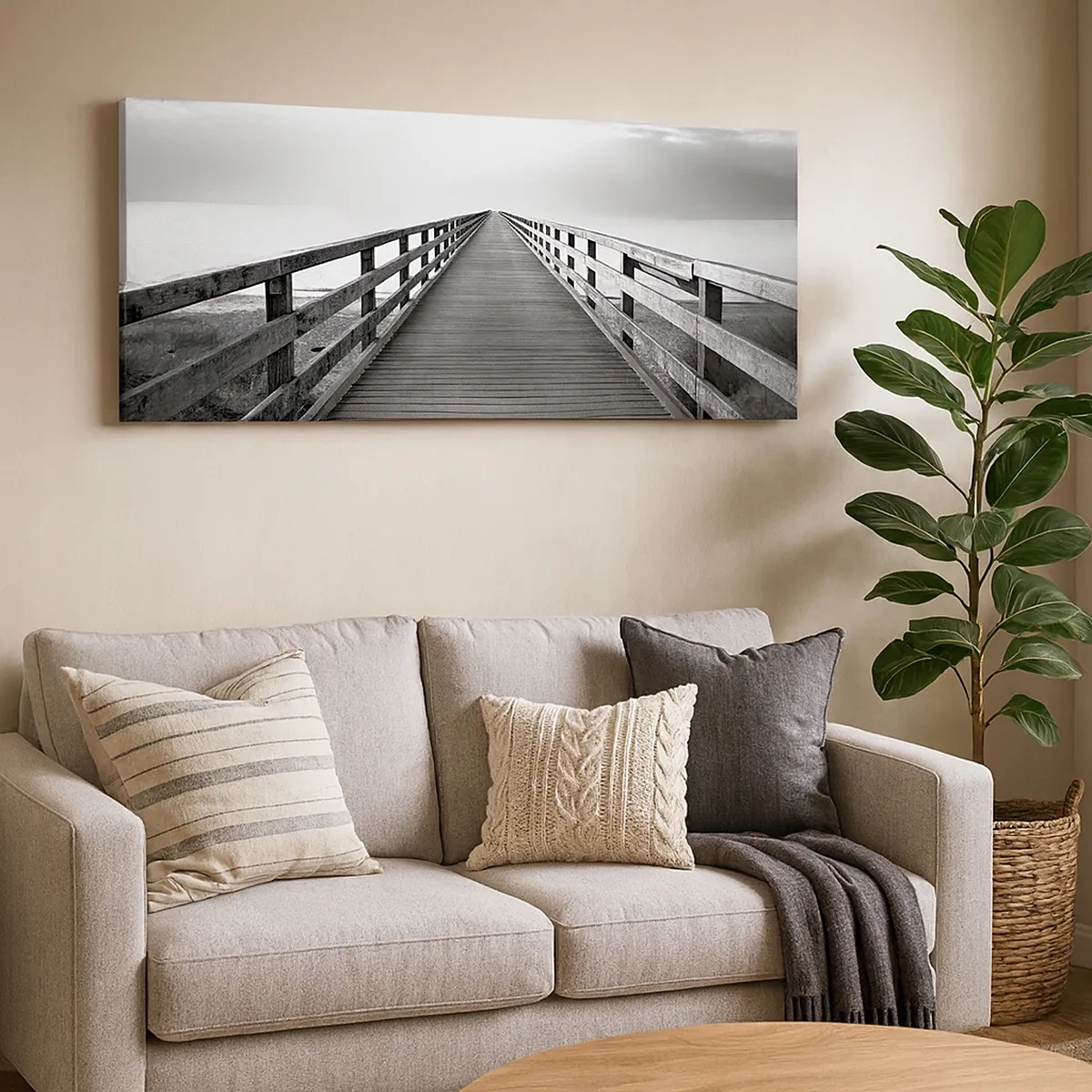 Obraz na plátně - Do dálky… - 30x30 cm