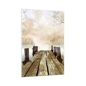 Obraz na skle - Jemný smutek podzimu - 50x70 cm