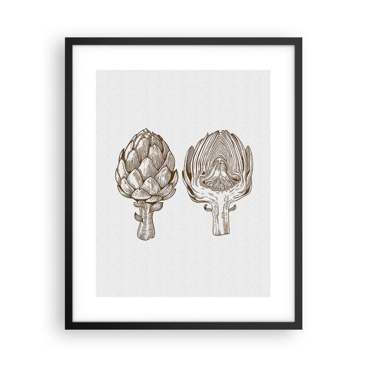Plakát v černém rámu - Hodiny anatomie - 40x50 cm