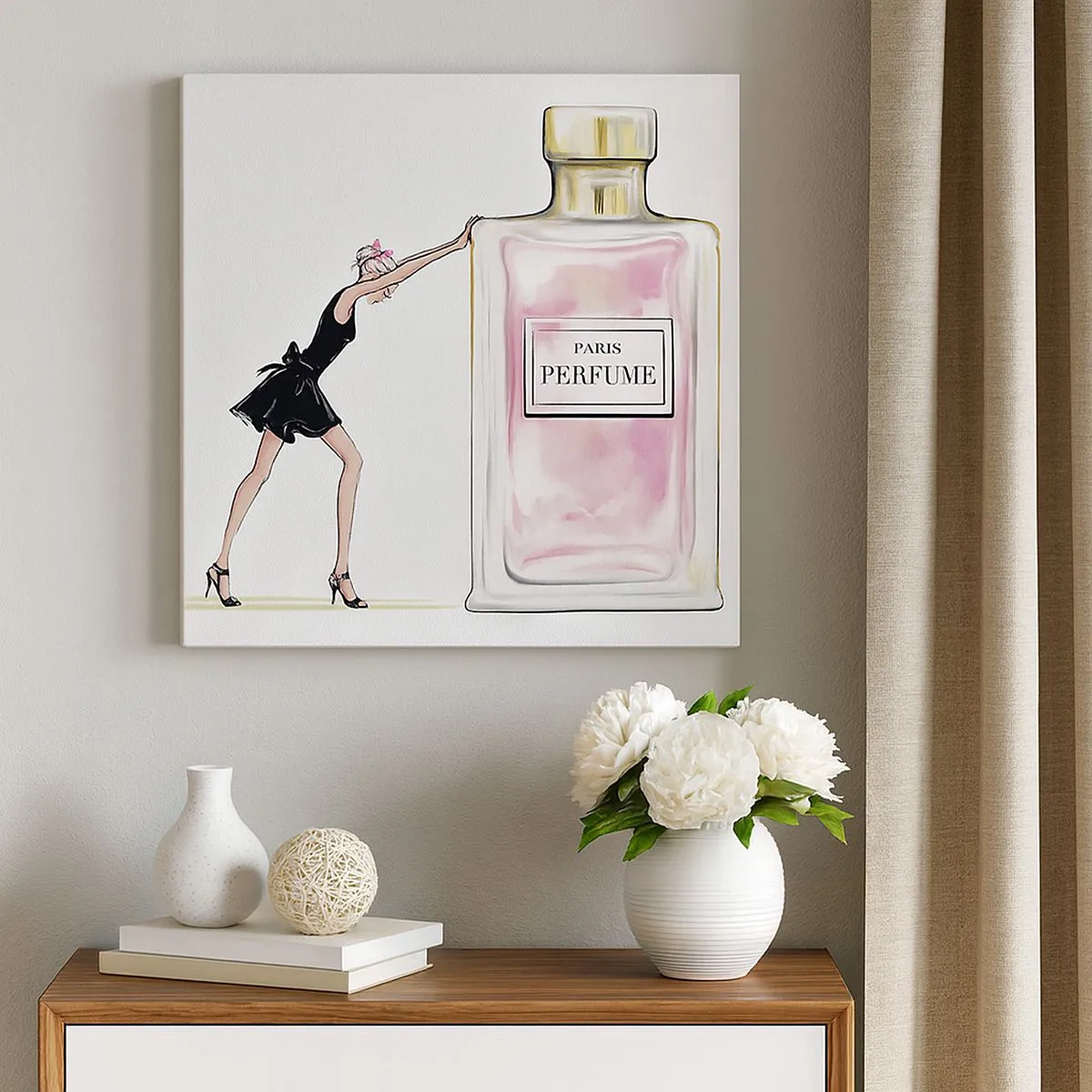 Obraz na plátně - Podstata ženskosti - 30x30 cm