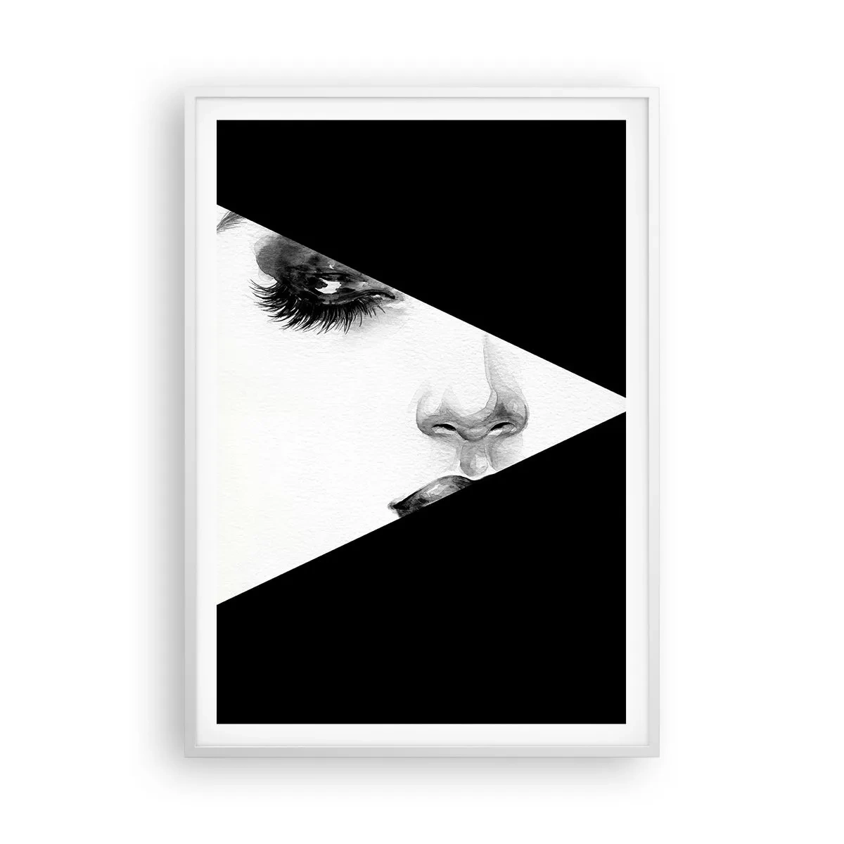 Plakát v bílém rámu - Vždycky neobjevená - 70x100 cm