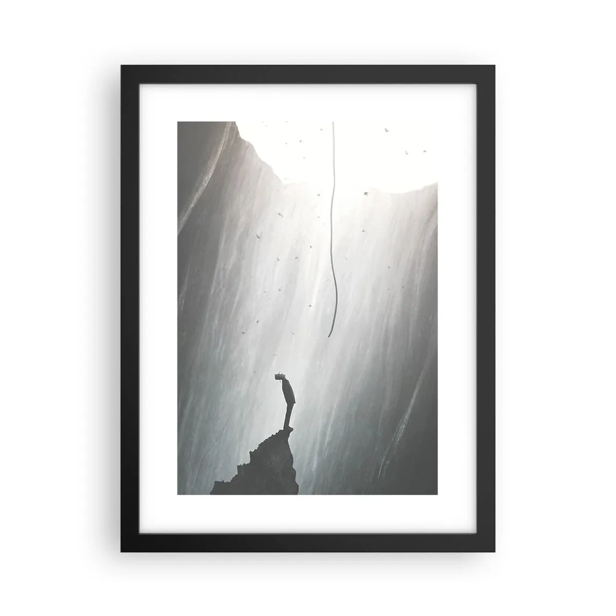 Plakát v černém rámu - Vždycky máte na výběr - 30x40 cm