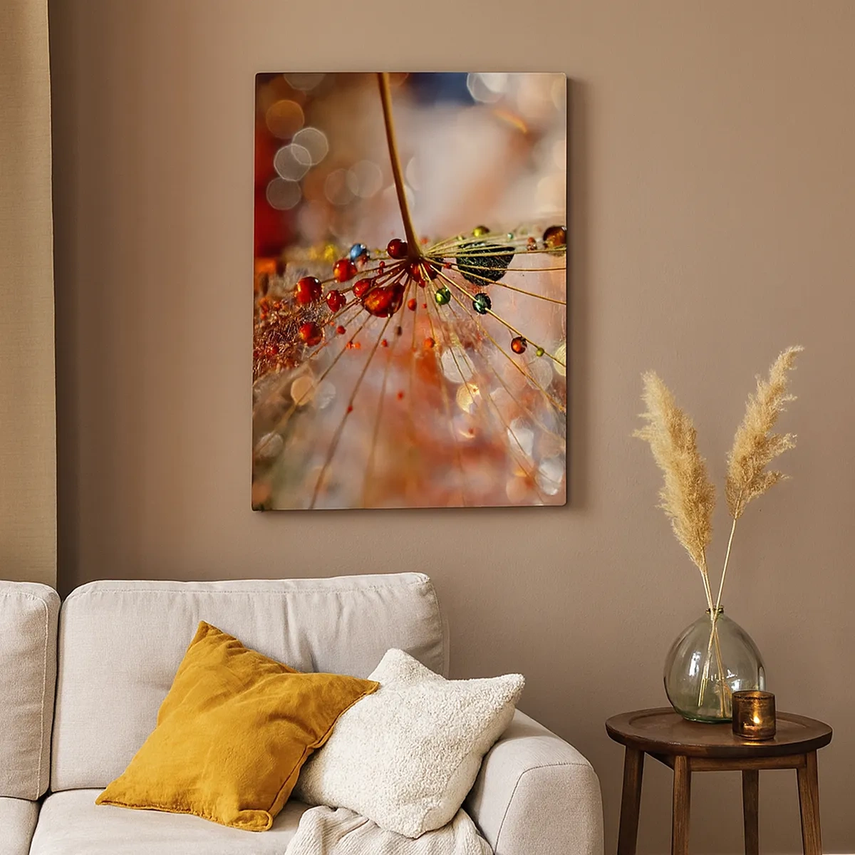 Obraz na plátně - Navlečeno na pavučinu - 50x70 cm