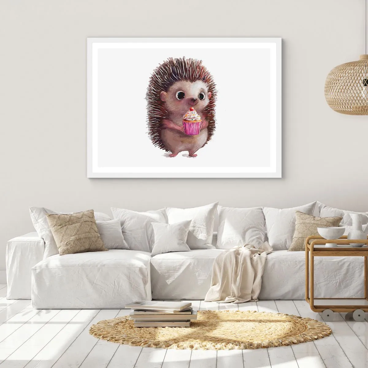 Plakát v bílém rámu - Oslava je každý den - 100x70 cm