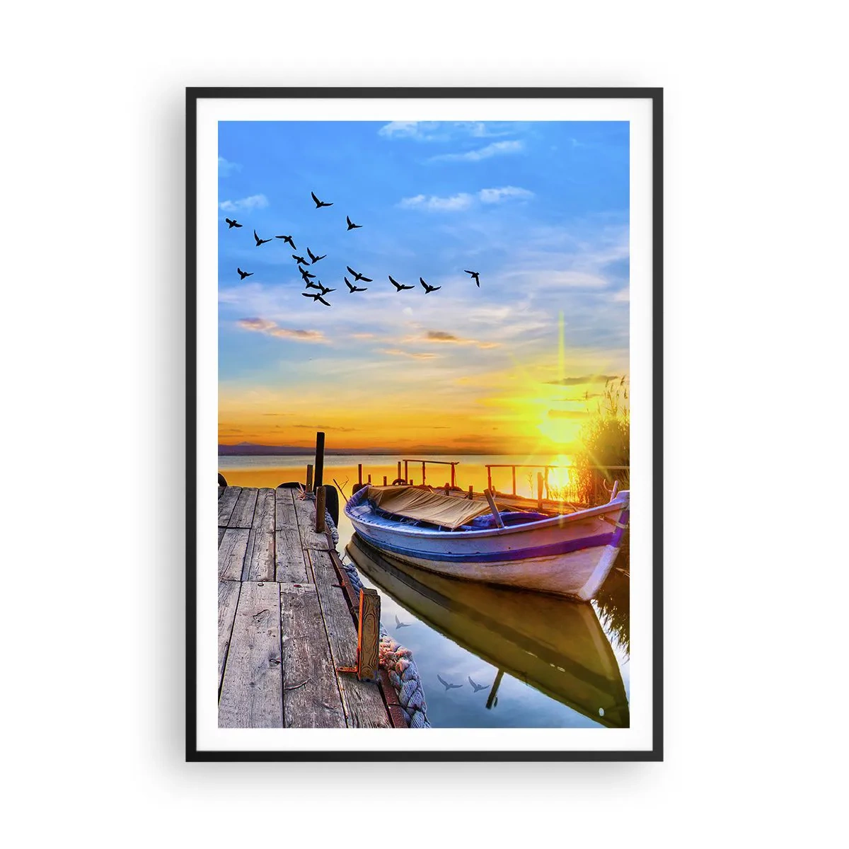 Plakát v černém rámu - Na shledanou zítra - 70x100 cm