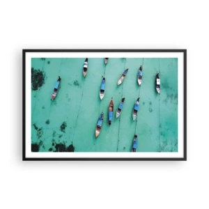 Plakát v černém rámu - V radostném očekávání - 91x61 cm