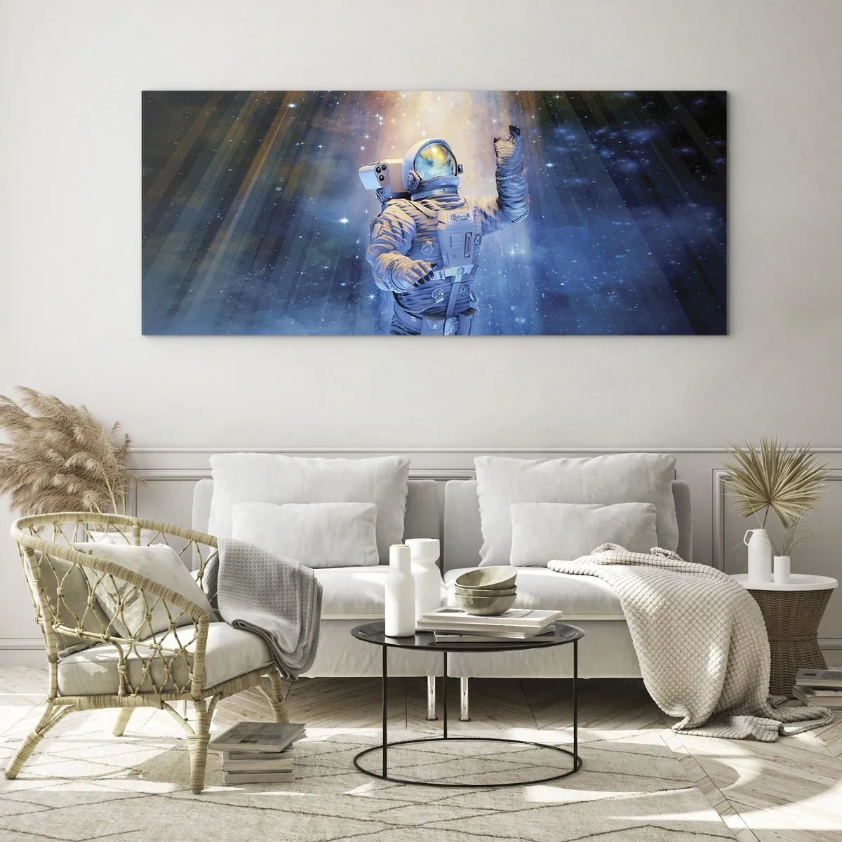 Obraz na skle - Konečně v cíli - 100x40 cm