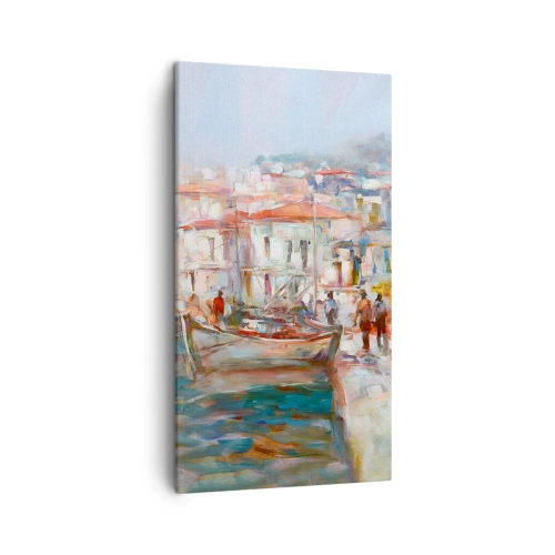 Obraz na plátně - Pastelová dovolená - 45x80 cm