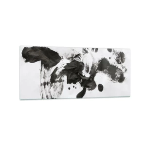 Obraz na skle - Metoda v šílenství? - 120x50 cm