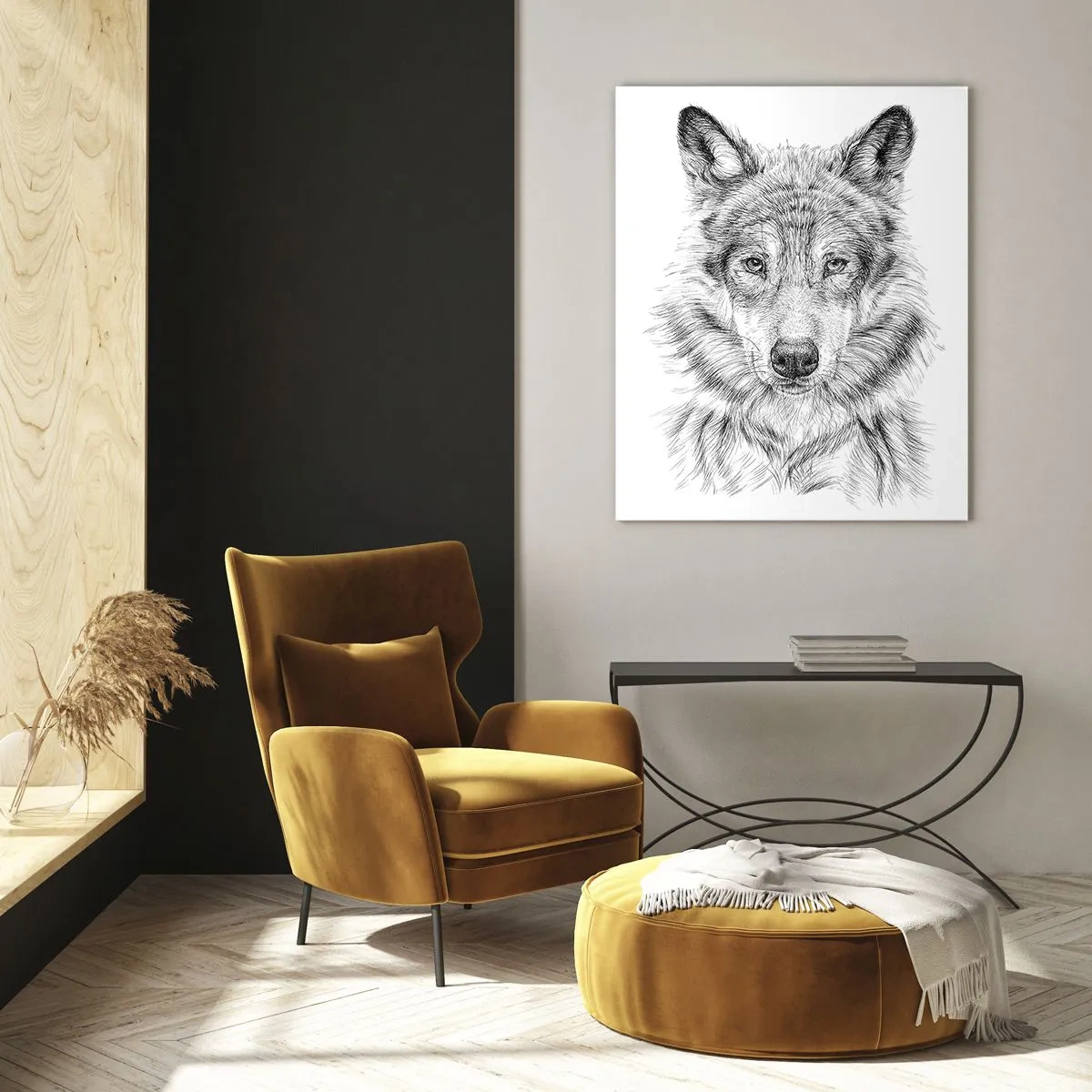 Obraz na skle - Rozený vůdce - 70x100 cm