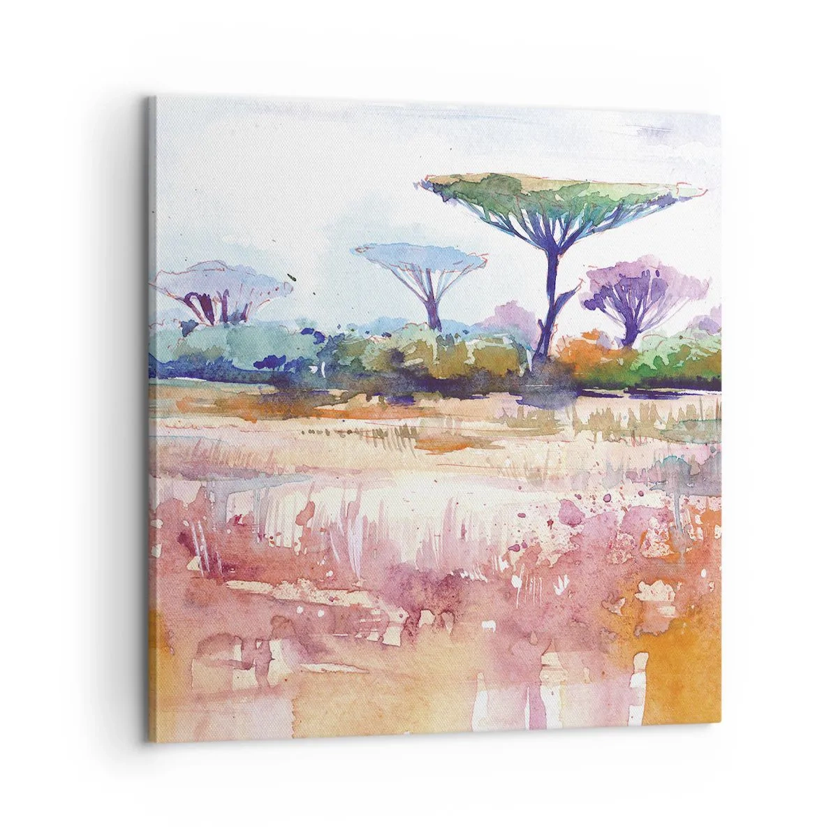 Obraz na plátně - Barvy savany - 60x60 cm
