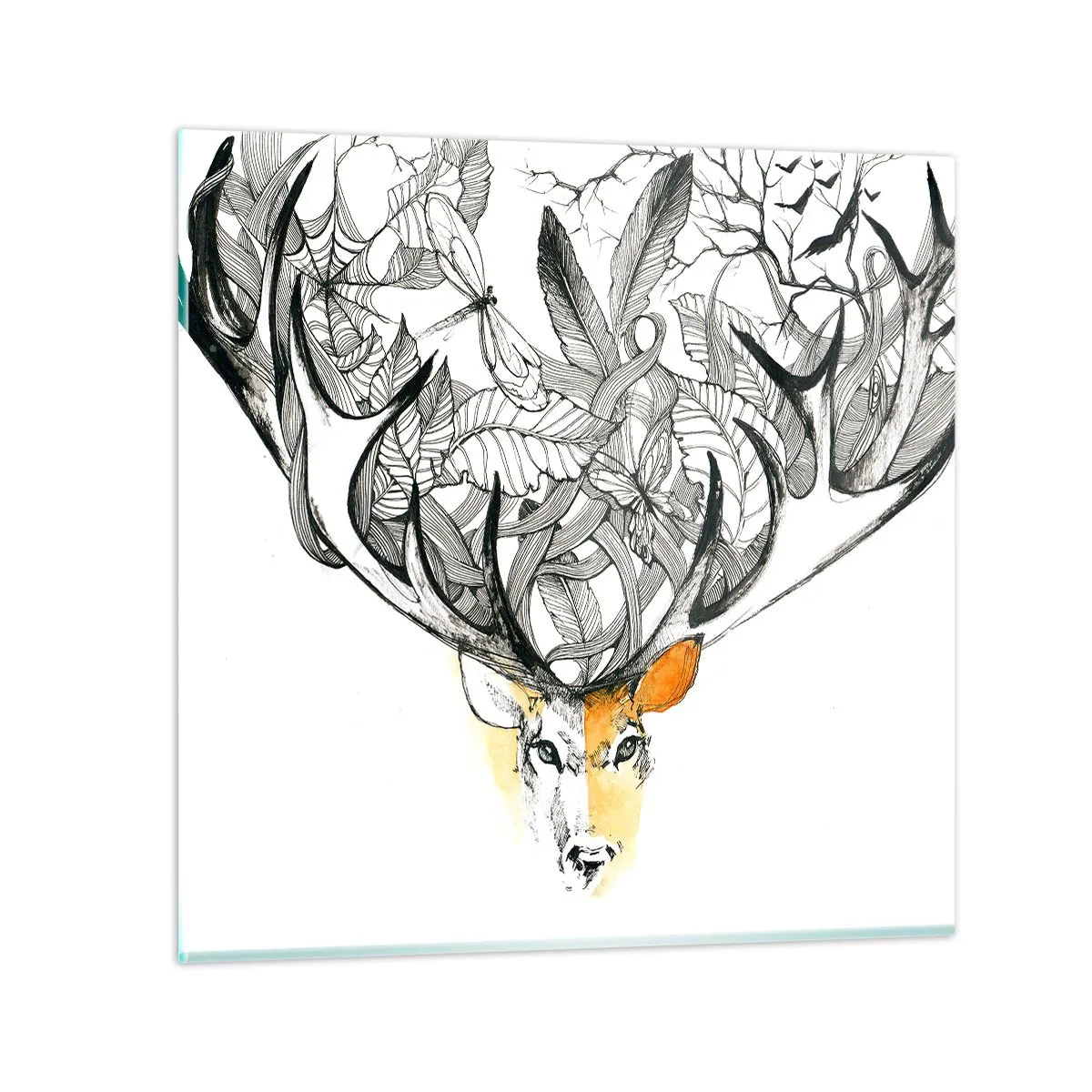 Obraz na skle - Rohy hojnosti - 40x40 cm