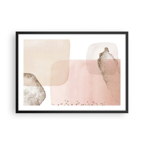 Plakát v černém rámu - Pohled skrze barvy - 70x50 cm
