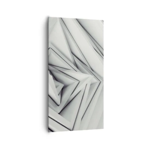 Obraz na plátně - Symfonie ostrých úhlů - 65x120 cm
