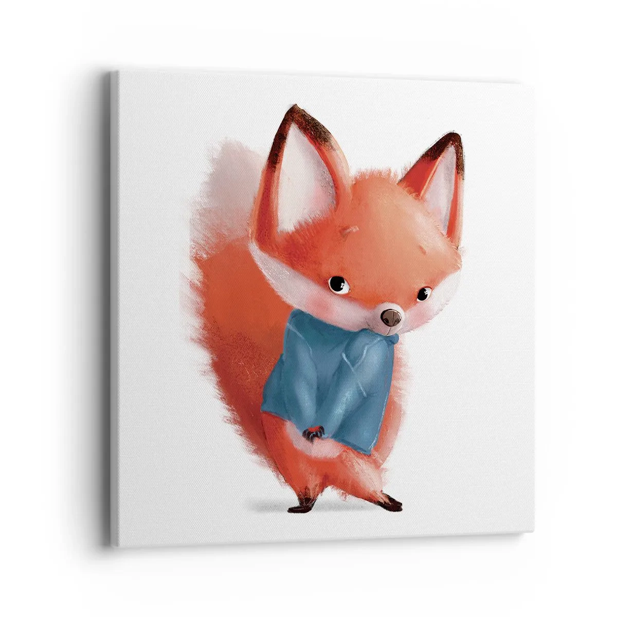 Obraz na plátně - Sluší mi to? - 40x40 cm