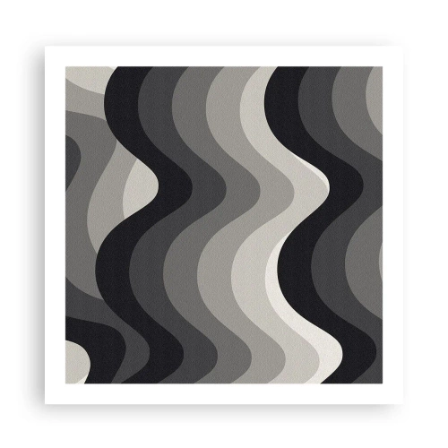 Plakát - Vlna za vlnou - 60x60 cm