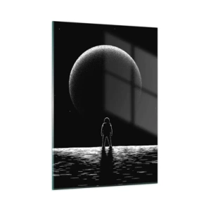 Obraz na skle - Tváři v tvář - 50x70 cm