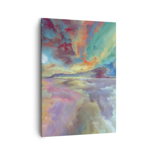 Obraz na plátně - Dvě nebe - 50x70 cm