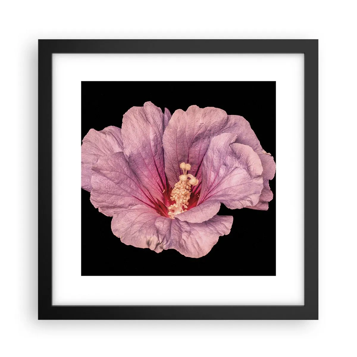 Plakát v černém rámu - Přímo do srdce - 30x30 cm