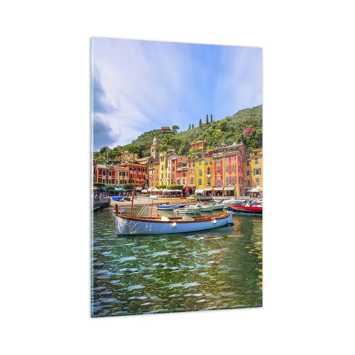 Obraz na skle - Italské dopoledne - 80x120 cm