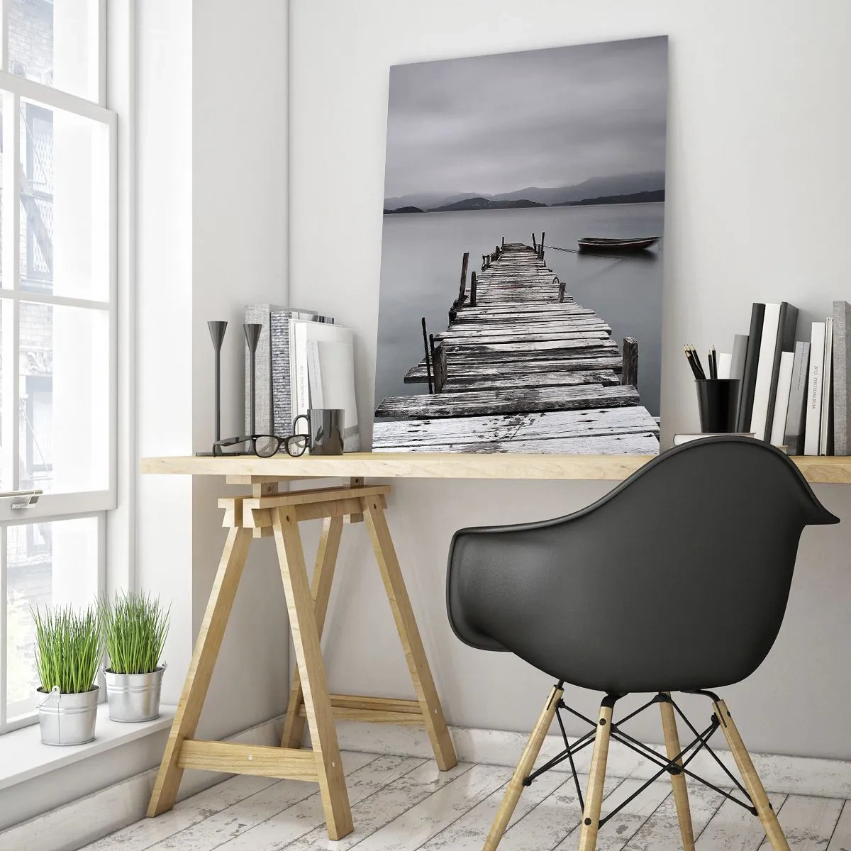 Obraz na skle - Zítra můžeš vyrazit - 50x70 cm