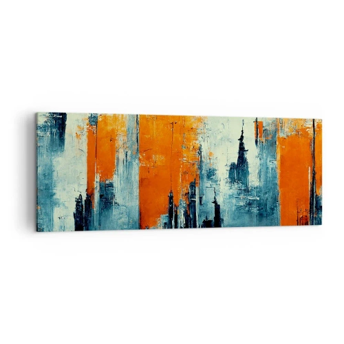Obraz na plátně - Moderní krajina - 140x50 cm