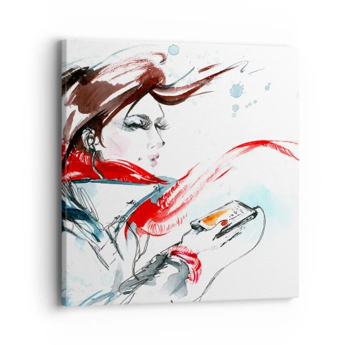 Obraz na plátně - Něco se ve mně děje - 40x40 cm