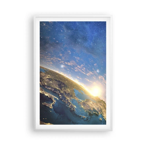 Plakát v bílém rámu - Podívejme se na sebe s odstupem - 61x91 cm