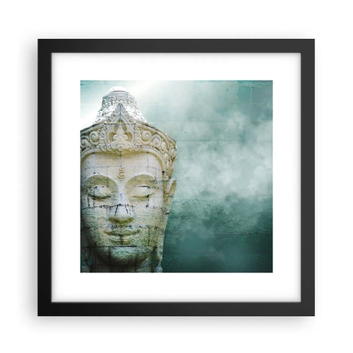 Plakát v černém rámu - Hledajíc světlo - 30x30 cm