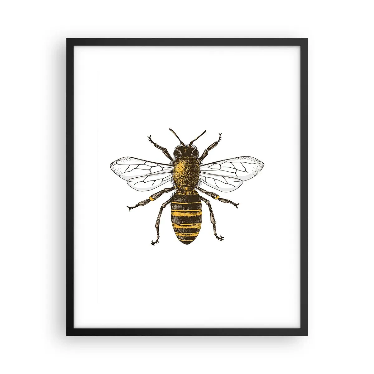 Plakát v černém rámu - Krásná a dobrá - 40x50 cm