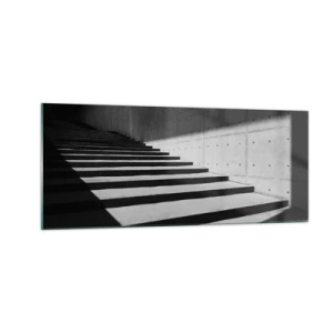Obraz na skle - Syrová krása modernismu - 100x40 cm