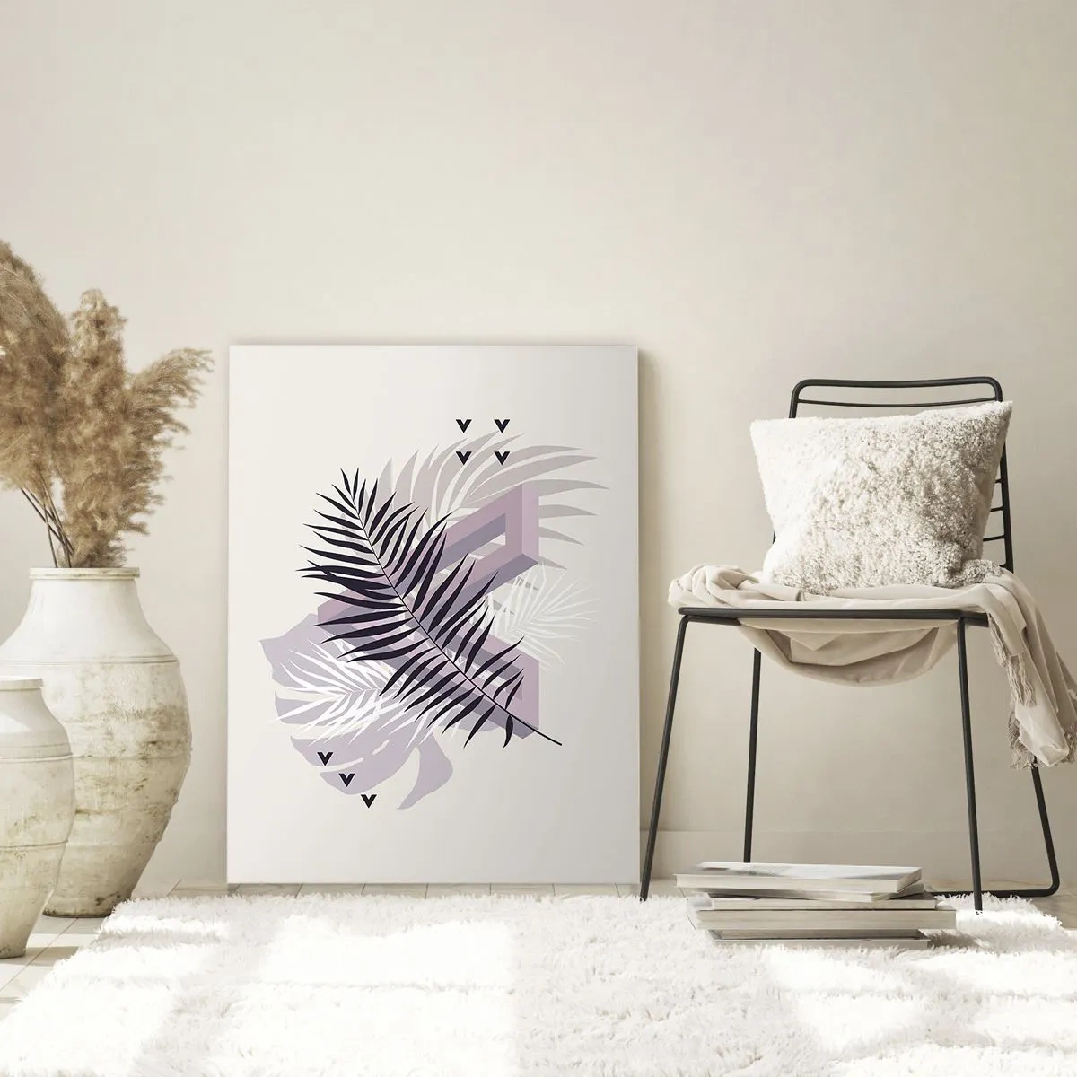 Obraz na skle - Stín stínu - 80x120 cm