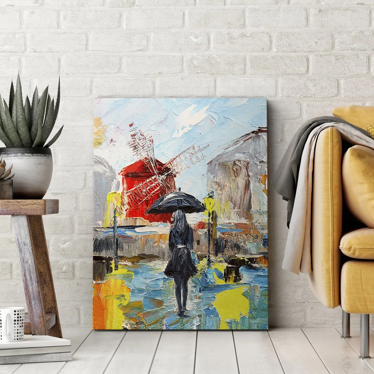 Obraz na plátně - Pařížské legendy - 65x120 cm