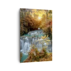 Obraz na plátně - Ukrytý poklad lesa - 80x120 cm