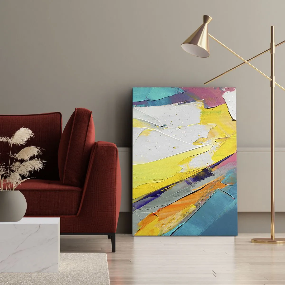 Obraz na plátně - Anatomie světla - 50x70 cm
