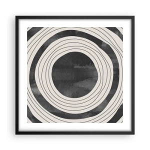 Plakát v černém rámu - Přesný zásah - 50x50 cm