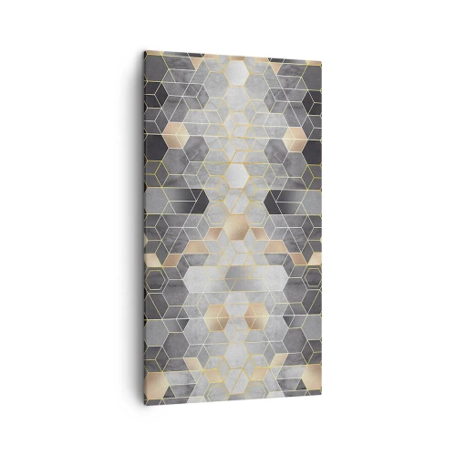 Obraz na plátně - Diamantová kompozice - 45x80 cm