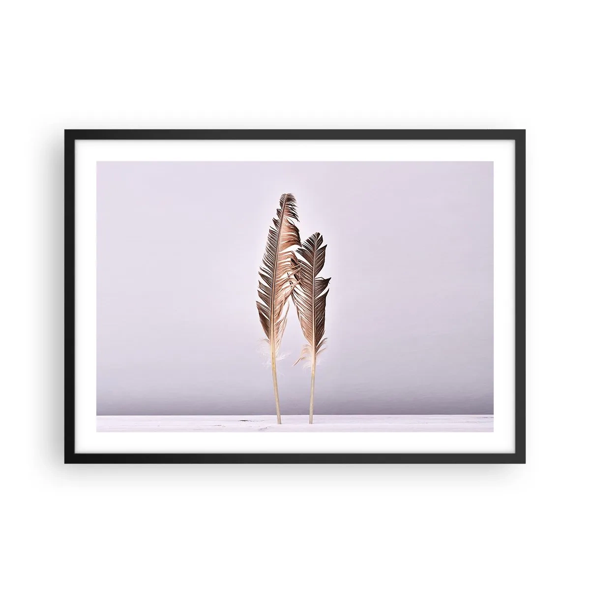 Plakát v černém rámu - Proti nicotě - 70x50 cm