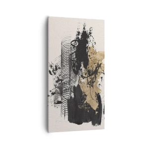 Obraz na plátně - Kompozice s vášní - 55x100 cm