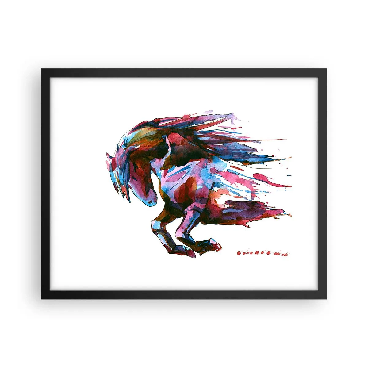 Plakát v černém rámu - U vytržení - 50x40 cm