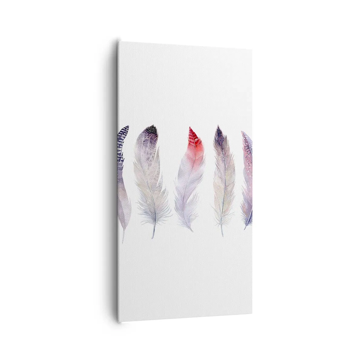 Obraz na plátně - Jemné jako různobarevná mlha - 65x120 cm