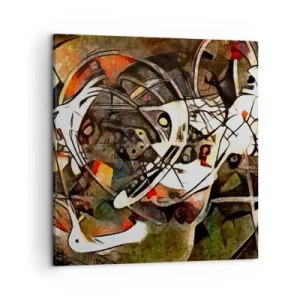 Obraz na plátně - Slyšíš pohyb? - 50x50 cm