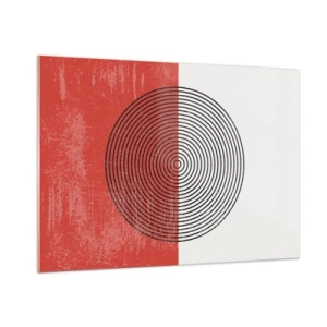 Obraz na skle - Přesný zásah - 100x70 cm