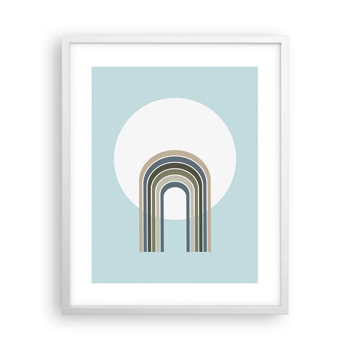 Plakát v bílém rámu - Neodolatelná přitažlivost - 40x50 cm