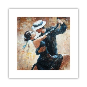 Plakát - A la Rudolf Valentino - 30x30 cm