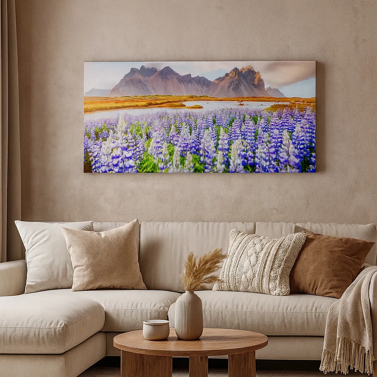 Obraz na plátně - Síla a přísnost vedle mírnosti - 30x30 cm