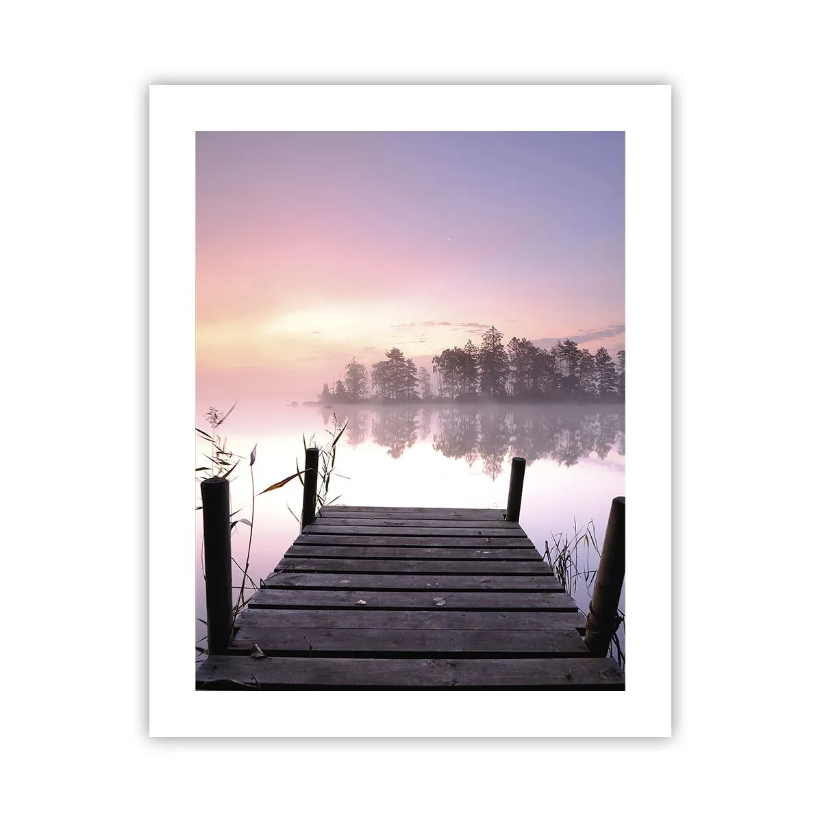 Plakát - Z liliové mlhy… - 40x50 cm