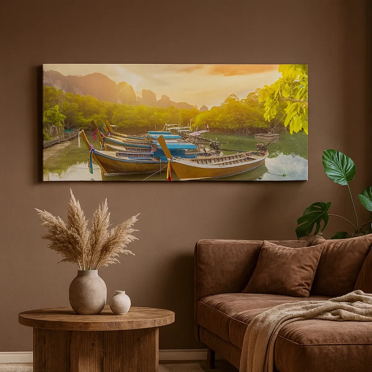 Obraz na plátně - Před rušným dnem - 30x30 cm