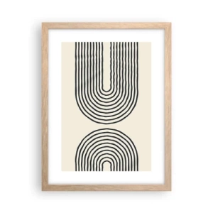 Plakát v rámu světlý dub - Již brzy… - 30x40 cm