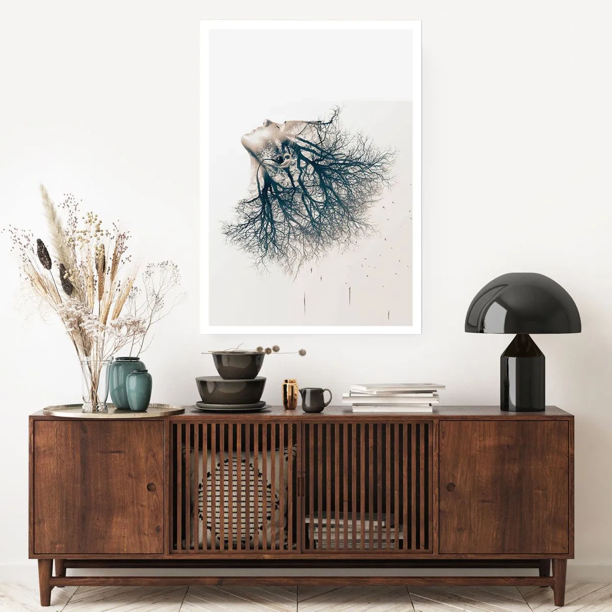 Plakát - Okouzlená šepotem stromu - 70x100 cm